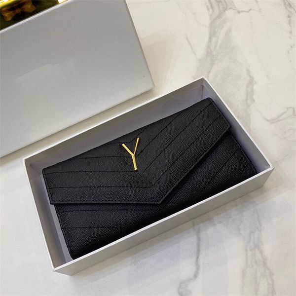 

business style women leather wallets interior slot pocket purses ladies zipper pocket envelope wallet, Red;black