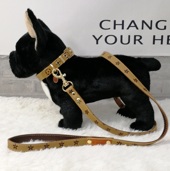 

quality hand holdings rope presbyopic multicolor leather pet collar traction rope hands holding rope suit dog supplies