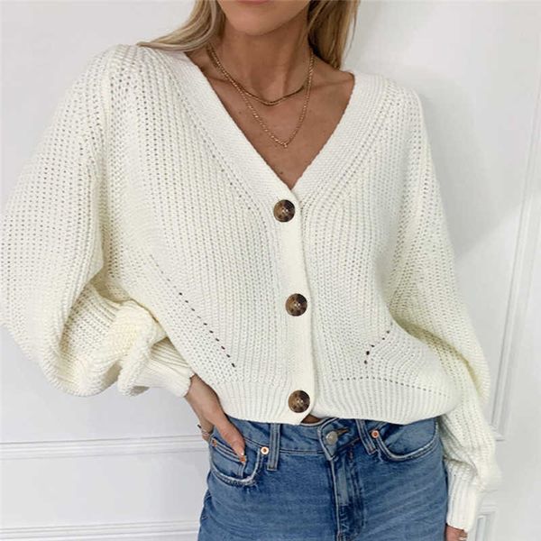 

women's sweaters ladies winter sweater cardigan ladies v-neck long sleeve jacket and knitted women's sweatshirt 2021 loose knit ca, White;black