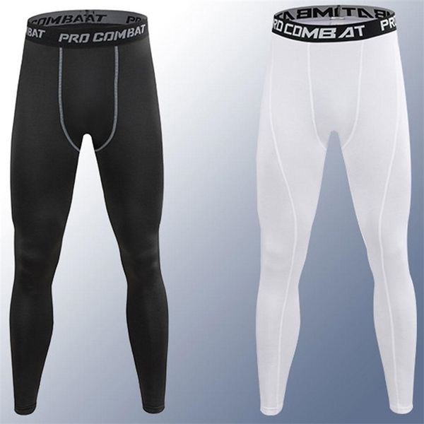 

men's pants men compression tight leggings running sports male workout bottoms trousers jogging dry yoga quick fitness training b7h5 22, Black
