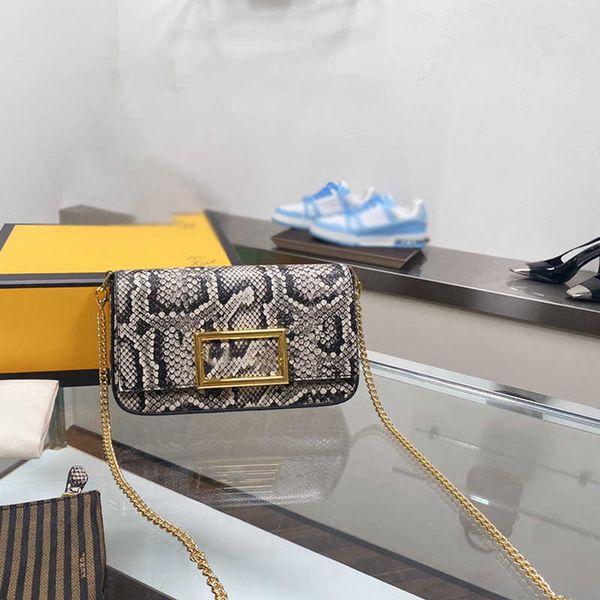 

totes fenbag tote bag baguette designer bags women snake pattern handbag vintage crossbody shoulder bag purses handbags 220919