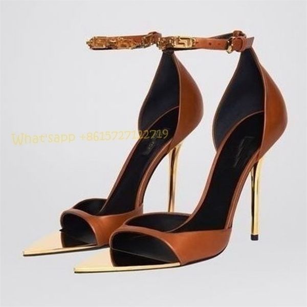 

dress shoes slippers women cover heels silk sandals tan brand metal peep toe high stiletto luxury summer casual comfy shoes 220923, Black