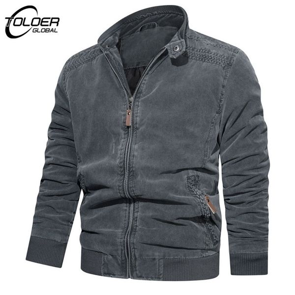 

mens jackets men winter fleece jacket parka solid coat spring casual tactical army outwear thick warm bomber military 220923, Black;brown