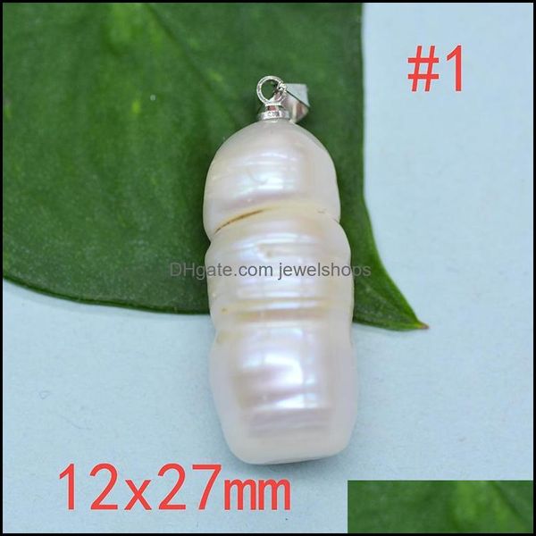 

pendant necklaces pendant necklaces 100% natural growth baroque shaped pearl pendant. simple/vintage/glamour/womens jewelr jewelshops dhij9, Silver