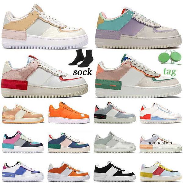 

2022 shadow mens women one running shoes triple utility black white cracked leather pastel sisterhood spruce aura particle grey trainers