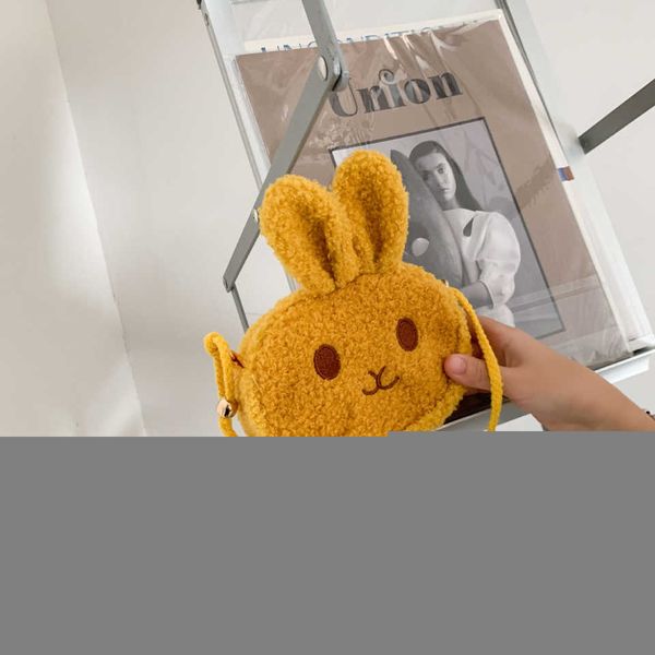 

backpacks cute kids plush shoulder bag mini small back pack for children cartoon kawaii messenger bags side girls purses handbags 220924