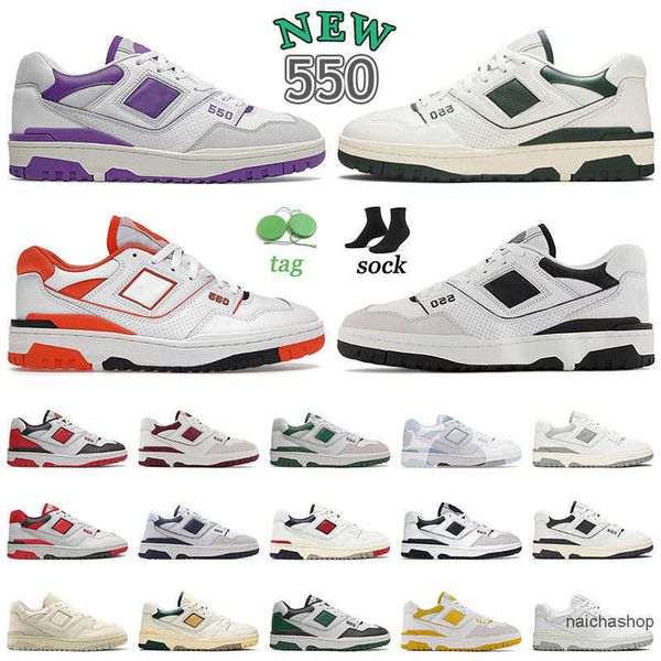 

light colorway 550 b550 bl550 mens womens sports shoes outdoor warking sneaker black whtie green navy blue team red purple beige og designer