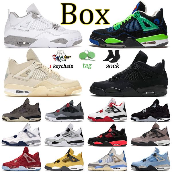 

doernbecher 4 basketball shoes j4 men trainers 4s violet ore midnight navy offs white oreo jumpman military black canvas designer sneakers w