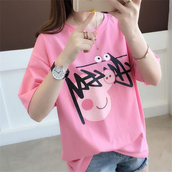 

women's t-shirt letter print t shirts black fashion designer summer bear tshirt 100% cotton short sleeve tee mens clothes t-shirt for w, White