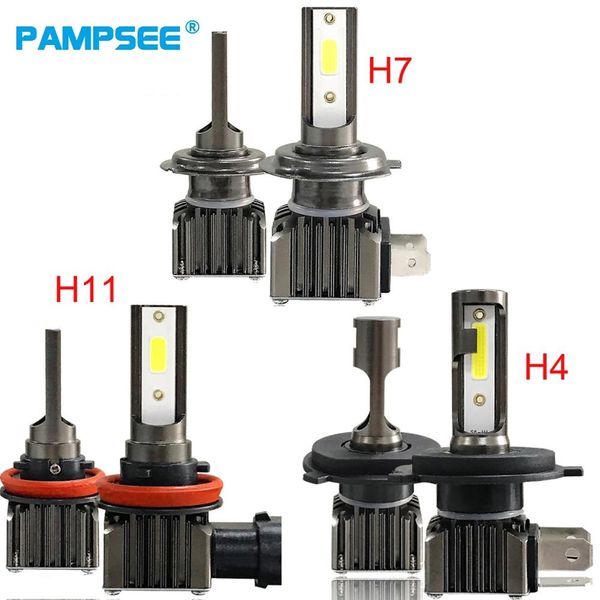 

m2 car headlight h4 h7 9005 hb3 9006 hb4 low beam high lens led lamp h1 h8 h11 turbo motorcycle led bulb