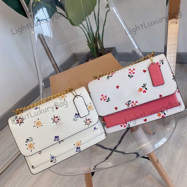 

color matching little daisy shoulder bag designer leather wallet quality chain crossbody for women classic famous brand 220201
