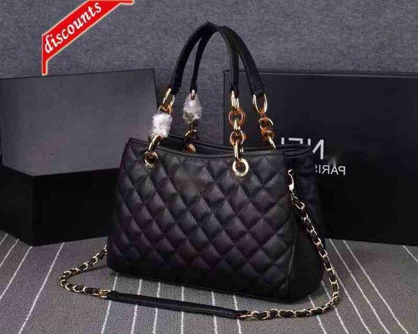 

shopping bags letter luxury brand design 8901 shoulder chain cc bag woman's jumbo maxi gst lambskin leather vintage plaid hand