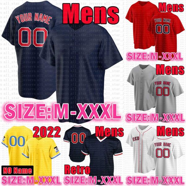 

baseball jerseys custom bogaerts men women kids shirt martinez verdugo arauz vazquez rosario arroyo wong dalbec ortiz rafael stitched baseba, Blue;black