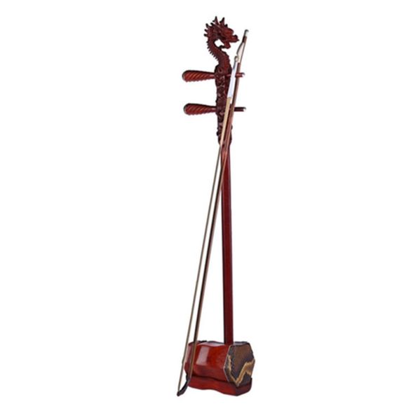 

erhu mahogany with dragon head chinese string instrument tradional music