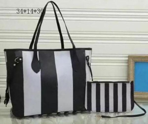 

2-piece set composite package handbag women luxurys designers bags sac travel tote bag pu fashion duffel shoulder bag's shopper coin pu