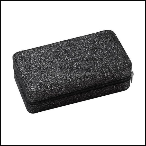 

jewelry pouches bags leather jewelry box organizer portable zipper earrings ring necklace display pouches bags toby22 drop dayupshop dhevs, Pink;blue