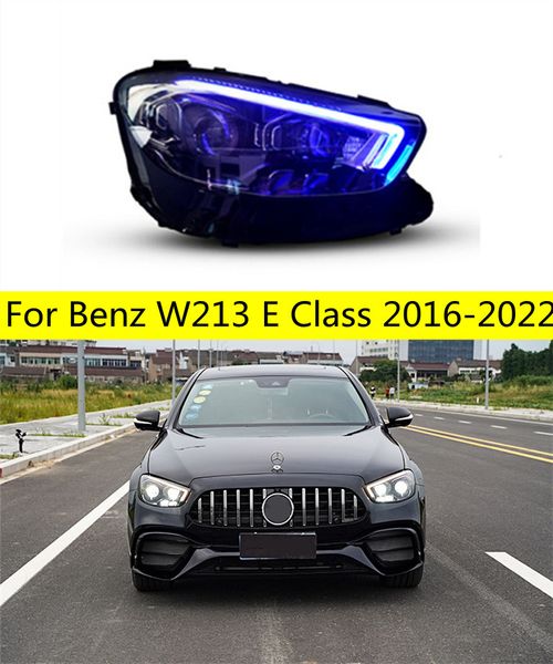 

car lights for benz w213 20 16-2022 e class e260 e300 led auto headlight assembly upgrade high configuration accessories