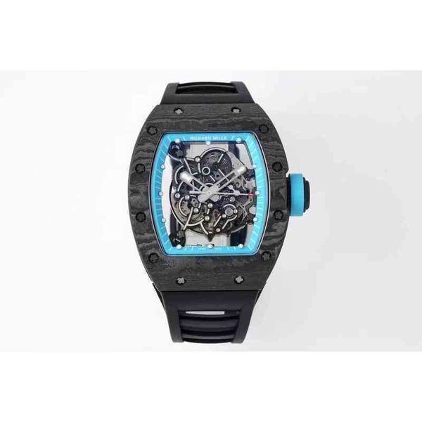 

superclone richa milles rm055 automatic mechanical movement sapphire mirror imported rubber strap fold buckle size 50x40mm md16, Slivery;golden