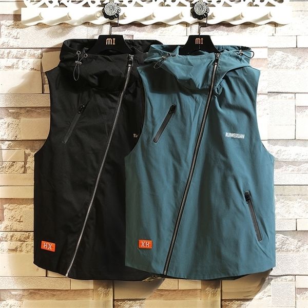 

mens vests sleeveless jacket fashion vests for mens pocket pography waistcoat casual spring autumn outdoors military black fishing 220927, Black;white