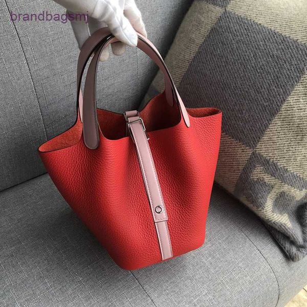 

bags herme jun pinghandmade tc kraft vegetable basket 18cm 22cm wax thread handbag