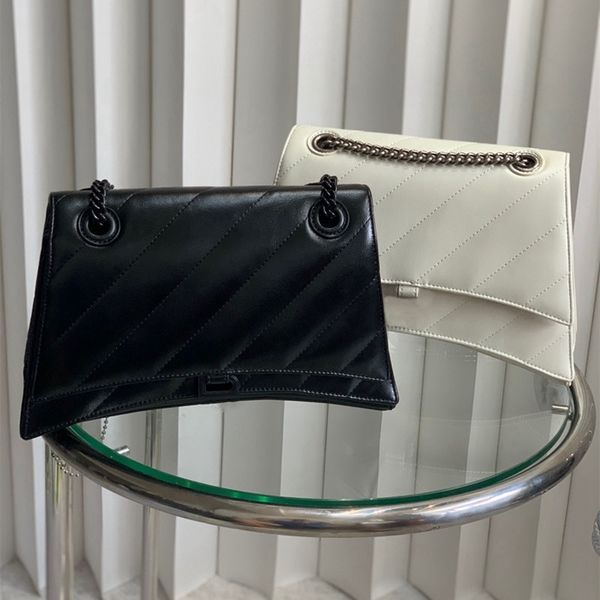 

crush chain bag famous designer luxury lady fashion handbags shoulder bags totes women cross body half moon ladies coin purse handbag