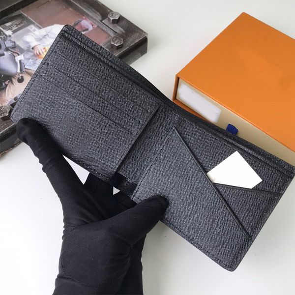 

luxury brand wallets designers wallets purse for man women card holder compartment france paris style mens wallet high-end short leather fas, Red;black