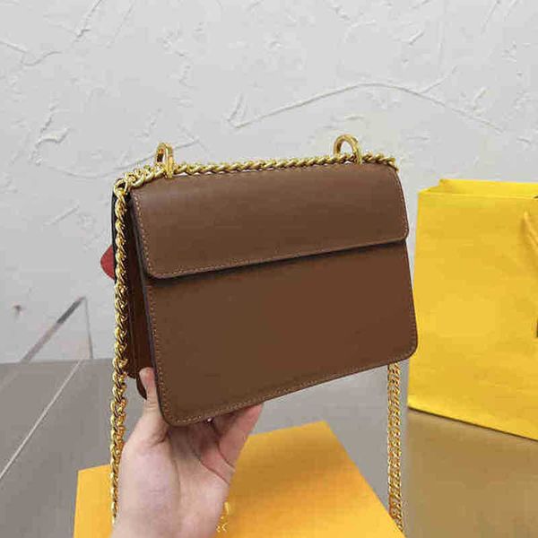 

crossbody bag designer brand chain lock small square bags women handbag shoulder leather luxury crossbody female purses 220927