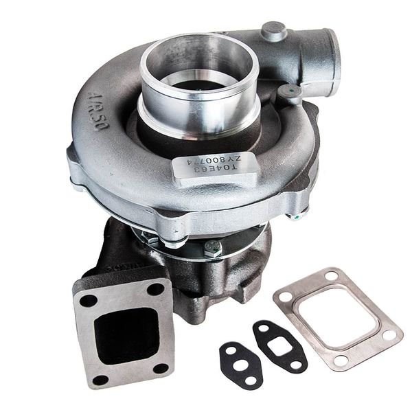

t3 t4 t04e .63 a/r universal turbo turbocharger for 1.6l-2.5l 3.2l-5.0l 400hp for civic crx 88-91 d16 d16 y7 d16y charger