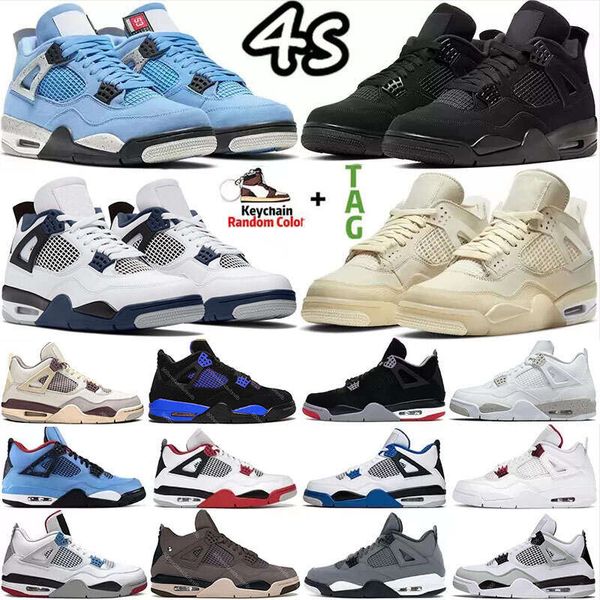 

mens shoes sneakers sports trainers midnight navy violet ore cool grey patent university blue bred black cat dark mocha 2023 sail 4 4stsn2