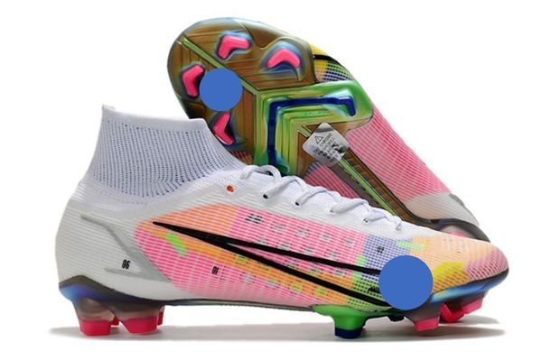 

2021 boots mercurial superfly dragonfly 8 elite ag fg soccer shoes assassin xiv generation fantasy tv with plated soles knitted high spiked