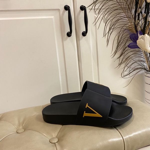 

luxury slipper designer sandal italy brand slides women slippers flat bottom flip flop sneakers boots casual shoe by hoe99 036, Black