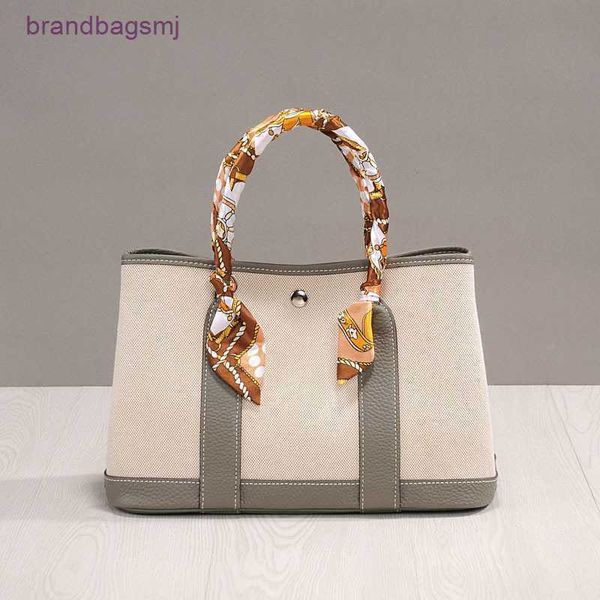 

bag herme women 2022 new crossbody shoulder fashion 's handbag canvas garden