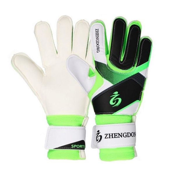 

sports gloves children entrylevel goalkeeper gloves football antislip finger embossed goalie gloves 220926, Black