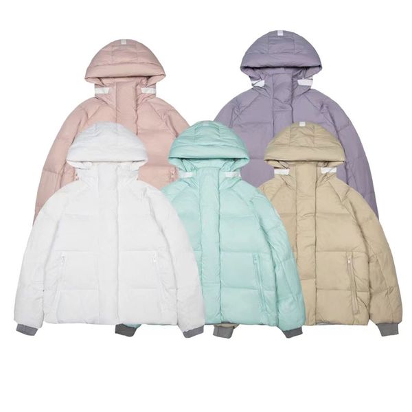 

goose white label pastels series junction five-color down jacket, Black