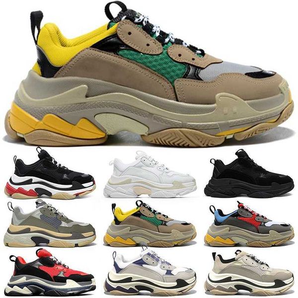 

casual shoes platform sneakers mens trainers sports shoe black white grey red pink blue green yellow high jogging walking triple s men