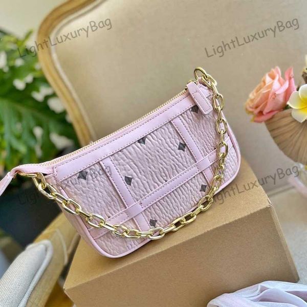 

exquisite wild chain shoulder bag designer leather retro wallet for women classic famous brand shopping pink purses 220202