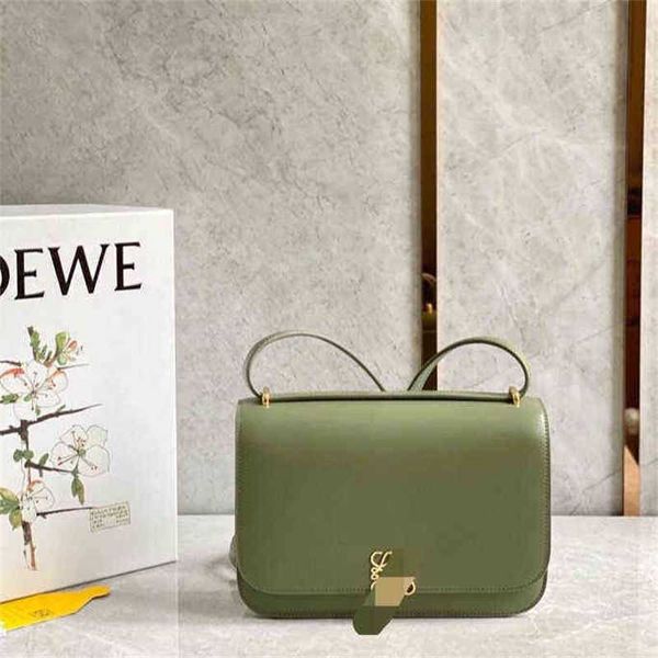 

luxury bags loews designer handbags tofu 2022 cowhide women's messenger single shoulder niche design feeling versatile small squareafm7