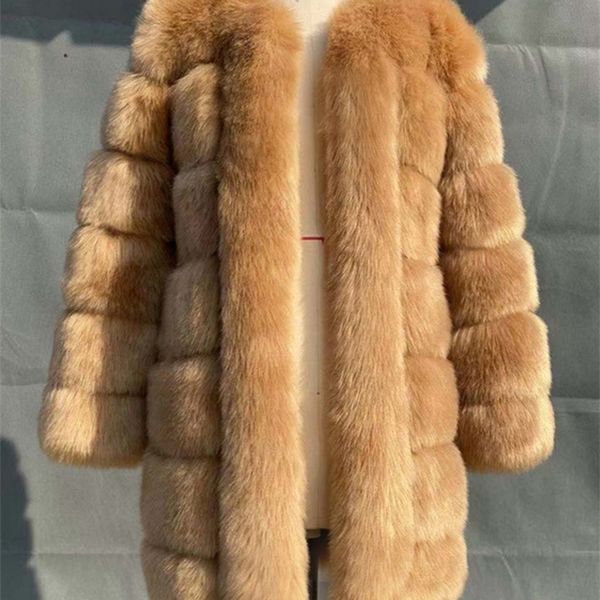 

womens jackets zadorin winter long furry faux fur coat jackets women thick warm fluffy faux fur jacket causal party overcoat streetwear 2209, Black;brown