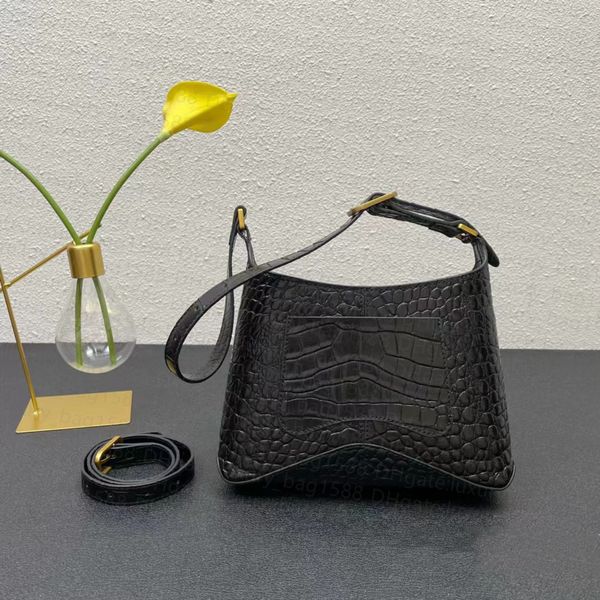 

designer women bag crossbody bag crocodile print underarm bag 2023 new xx hobo collection single shoulder stylish interior large capacity