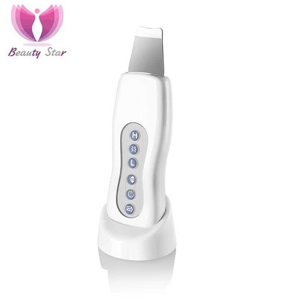 

cleaning tools accessories beauty star ultrasonic face cleaner skin scrubber ultrasound vibration massager ultrasound peeling clean tone lif