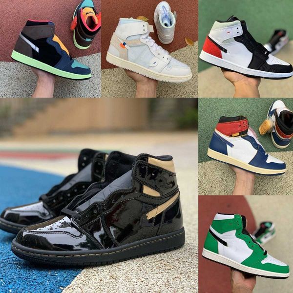 

dress shoes basketball shoes men women running shoes jumpman 1 1s high og crimson tint chicago light smoke grey shadow obsidian rookie of th, Black