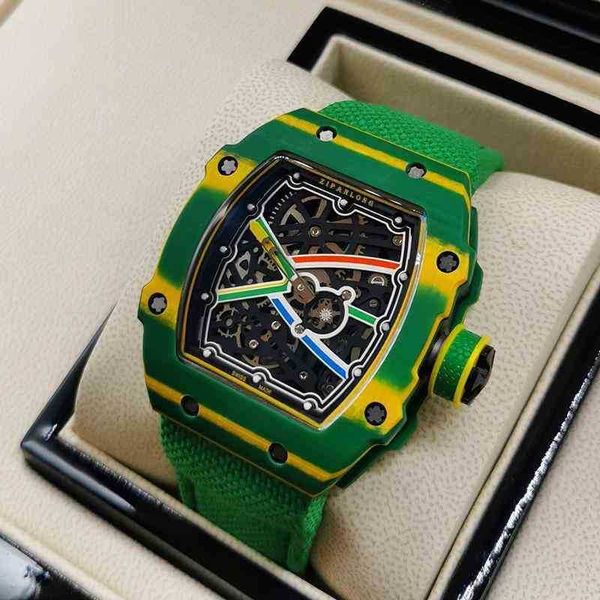 

watches wristwatch designer barrel shaped watch mens hollow luminous large dial waterproof black technology european and american domineeri, Slivery;golden