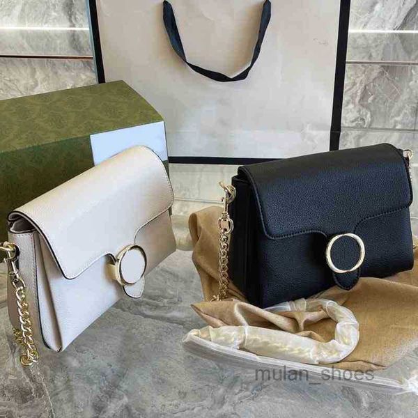 

2022 evening bags designer messenger bags women chain handbag shoulder packs leather luxury letter lock crossbodybag female purses
