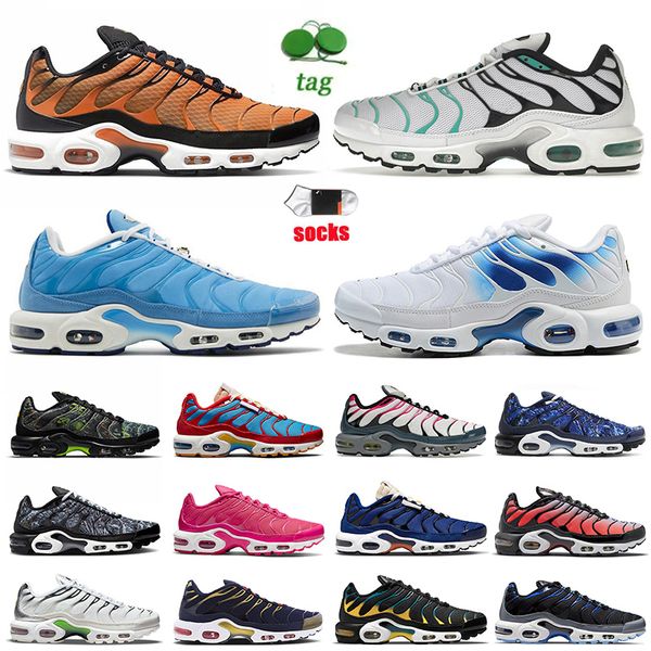 

2022 mx tn plus tns running shoes men women tnplus sneakers triple white black red university blue pink royal france persian violet oreo