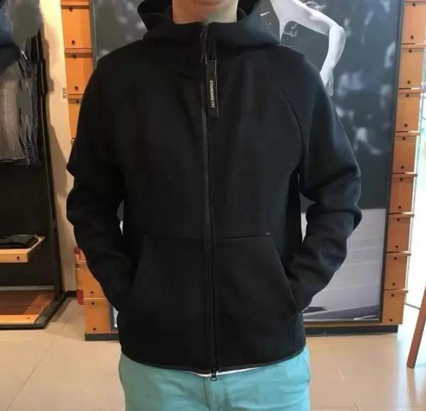 

track hoodie men's outerwear jackets hoodies coats most classic sports brand mens designer sweatshirt for man comfortable breathable el, Black;brown