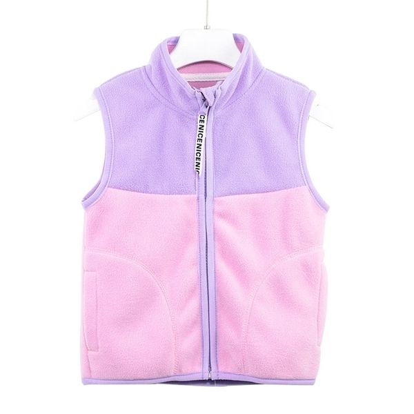 

waistcoat vidmid girls waistcoat warm tank for kids children's fleece vest thickened back spring autumn winter girls' shoulder coa, Camo