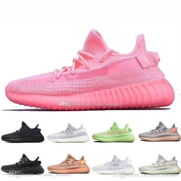 

dress shoes running shoe designer sneakers west red glow gid glow hyperspace true form in the dark mens women sport, Black