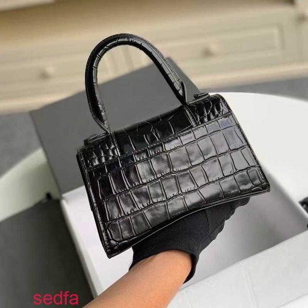 

luxury designer handbags balencigas's hourglass bags ladies shoulder crossbody b family leather women's bag 2022 new one shoulder