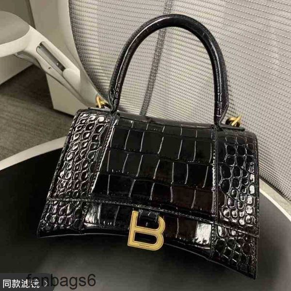 

balenciga purses bag 2022 bags handbag women handbags designer letter mini fashion crossbody crocodile hourglass xs hourg lass smooth
