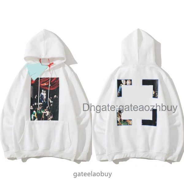 

men's hoodies men euramerican fashion sweatshirts printing offs brand camouflage cardigan classic autumn winter thin plush womens coat, Black